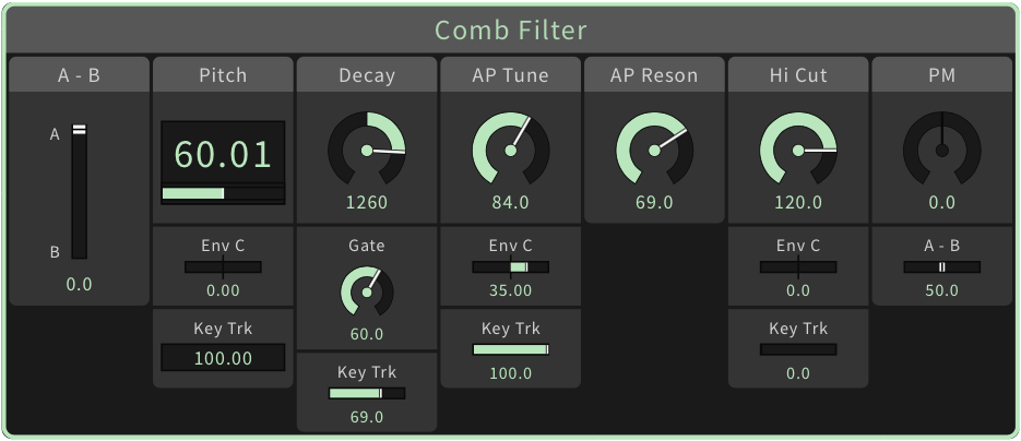Comb Filter